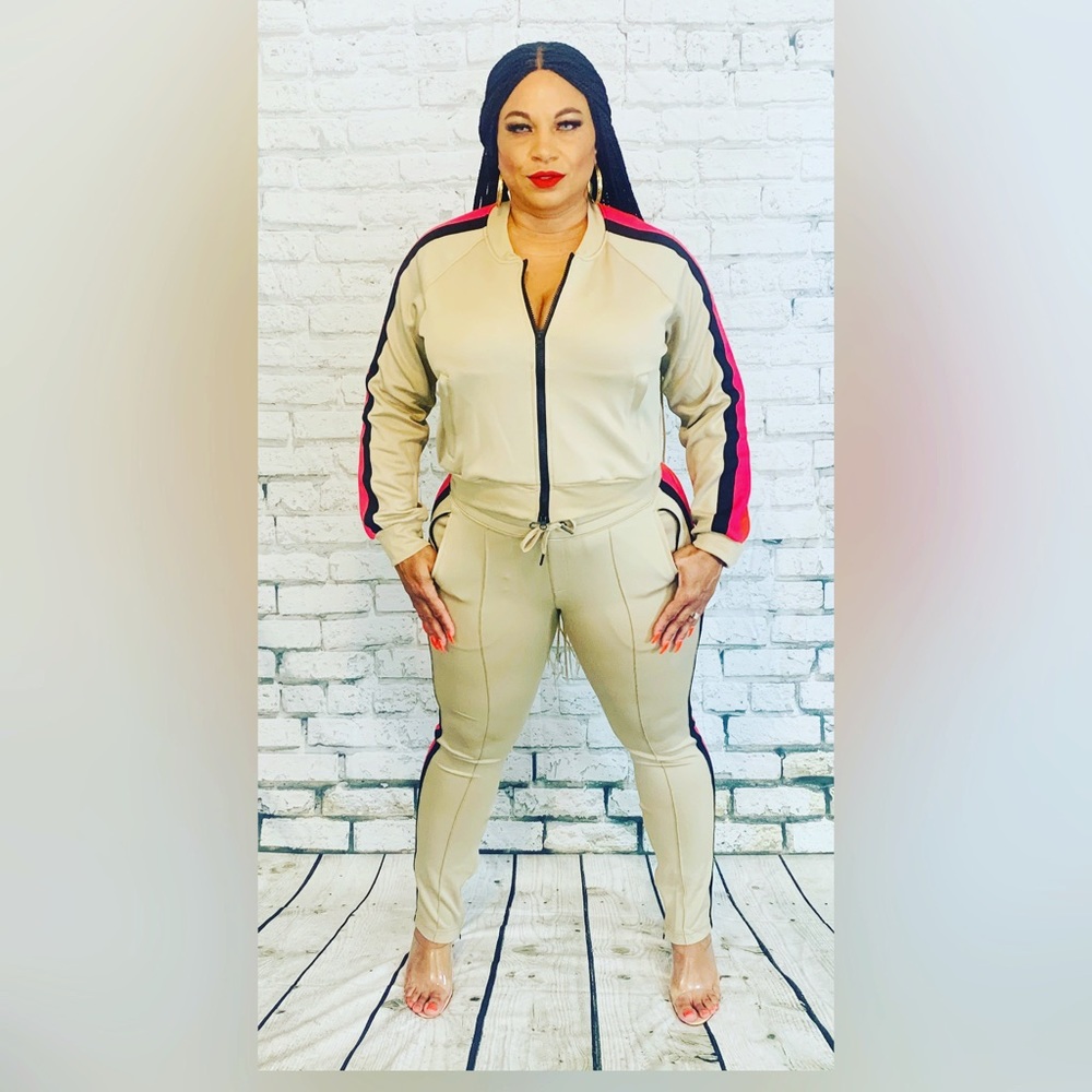 Tan Tracksuit